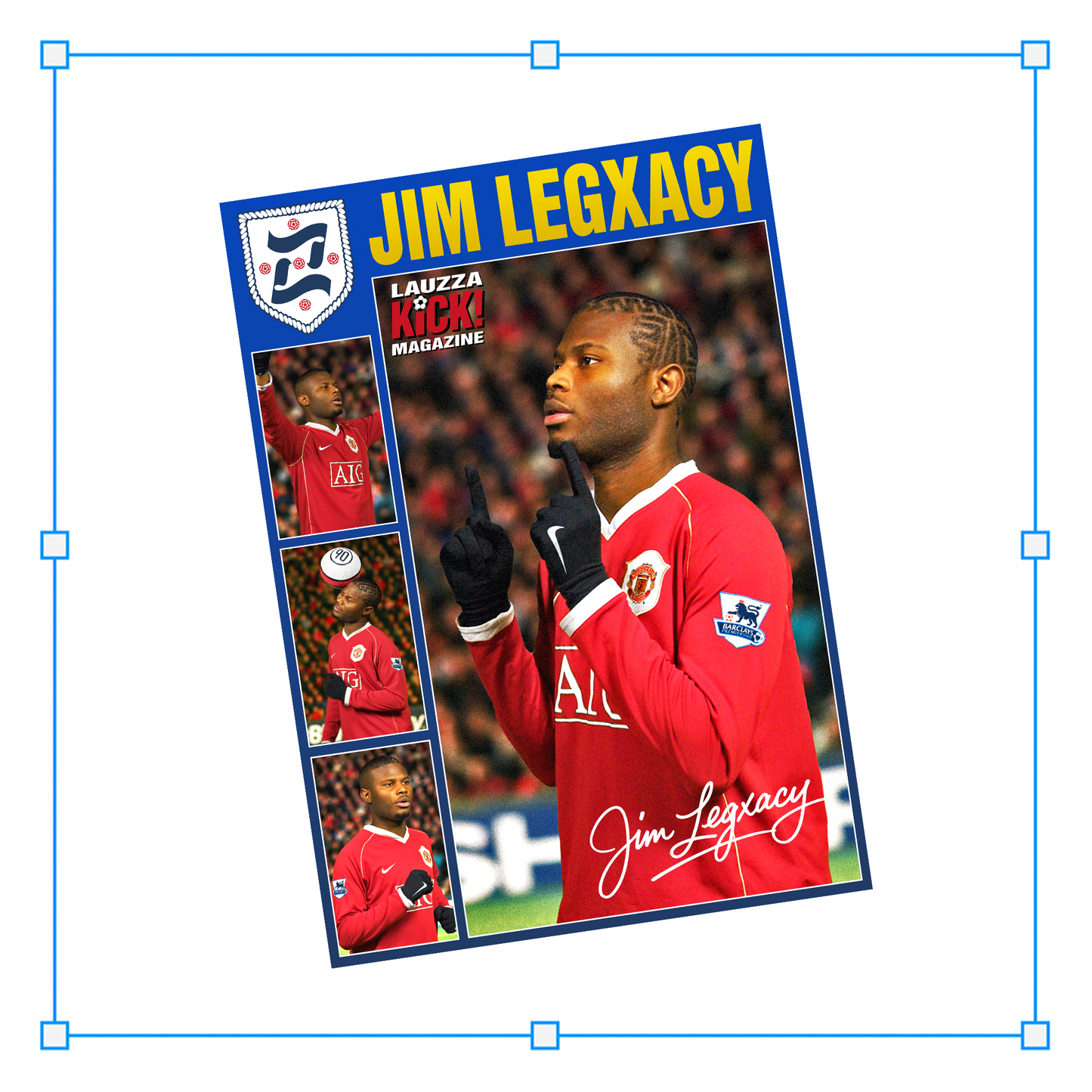 Jim Legxacy '06 wayne rooney' Football Poster