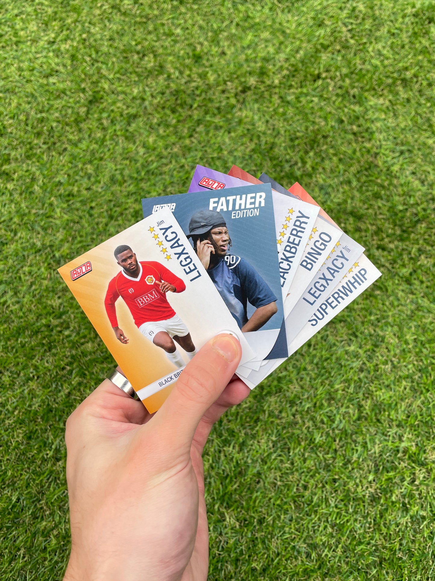 Jim 'Legxacy Legends' Trading Cards